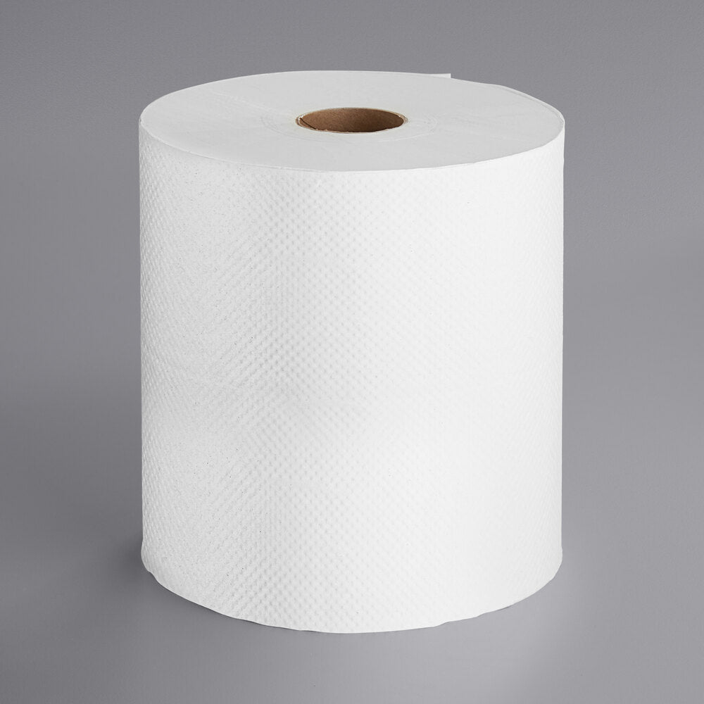 Tork Universal White Hand Towel Roll — H21, 1-Ply, 800 ft (6/Case)