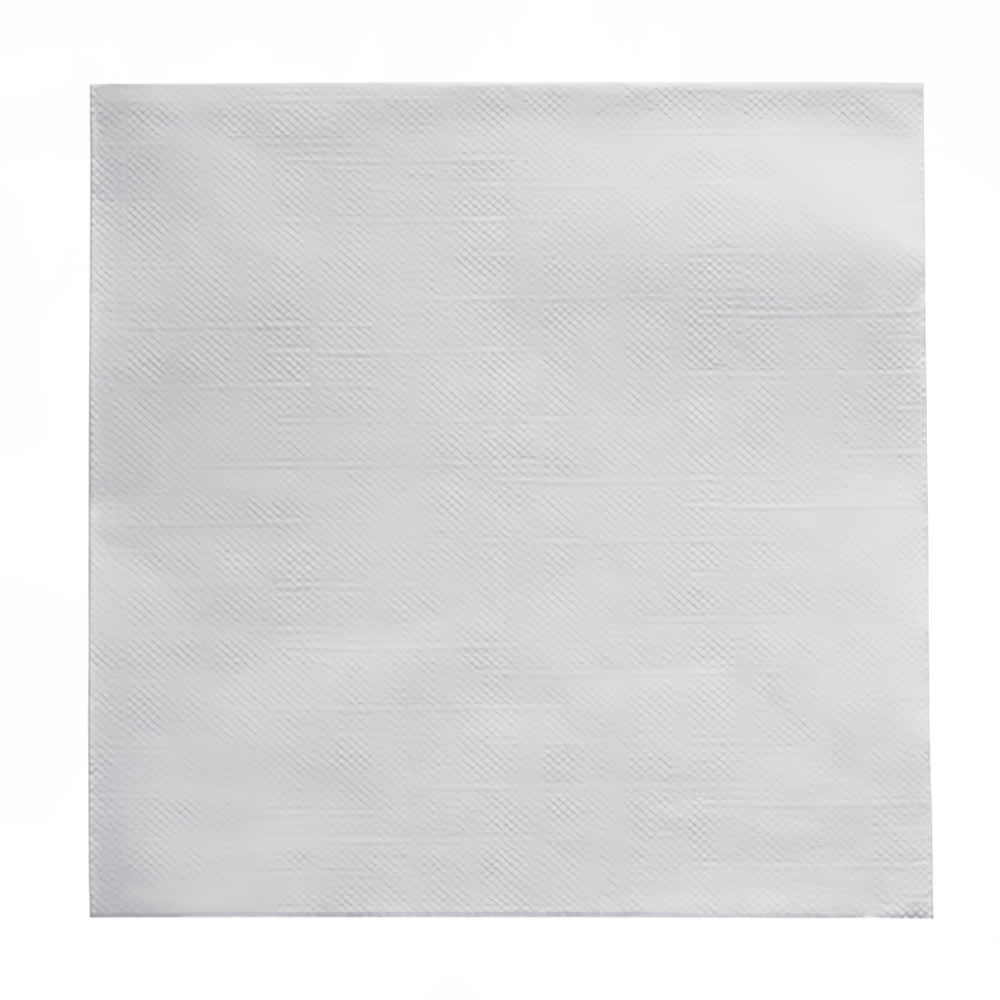 Dixie 1/4-Fold 1-Ply Beverage Cocktail Napkins — 9.5" x 9.5", White (Case of 4,000)