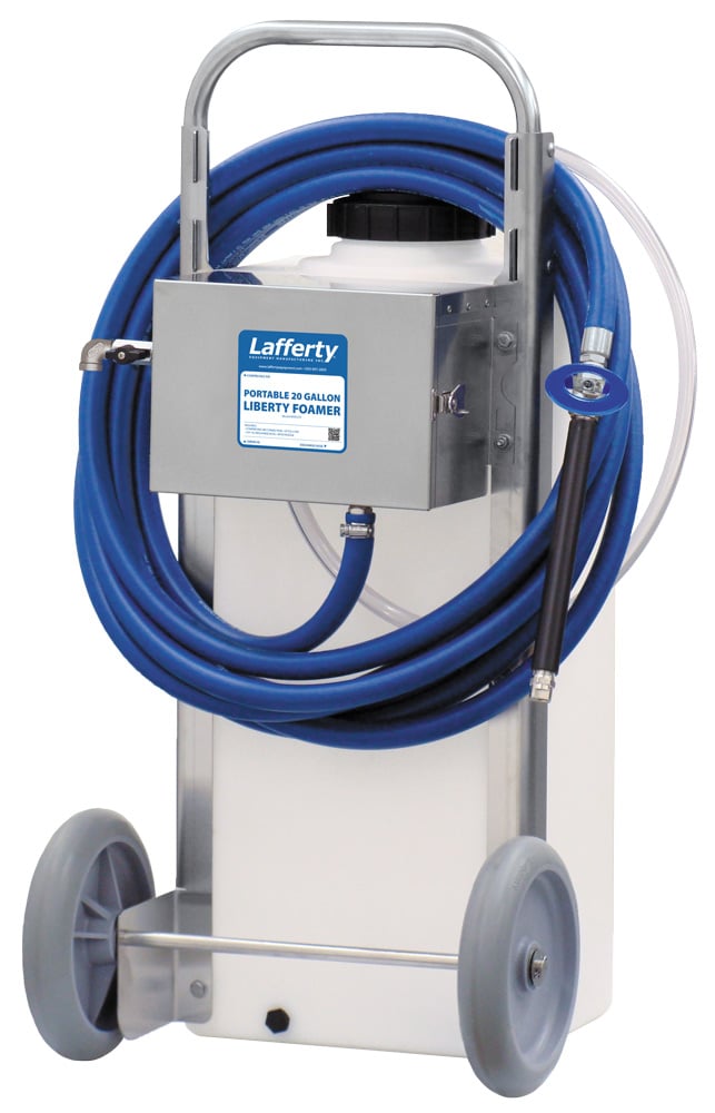 Lafferty Portable 2-Wheel 20 Gallon Liberty Foamer 941219