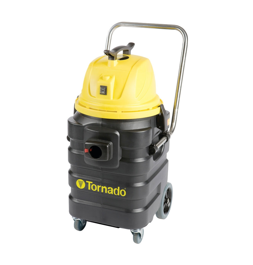 Tornado Taskforce 17 Wet/Dry Vacuum 94230 — 17 gal poly tank, 1200 W, 114 CFM, 90" lift