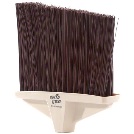 AGF Warehouse Upright Broom with Handle — Coarse Synthetic Fiber