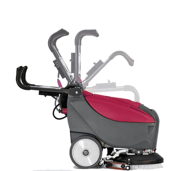 Minuteman E14 14" Corded Walk-Behind Disc Floor Scrubber (E Series) — Model E14115, 115V, 50 ft Cord