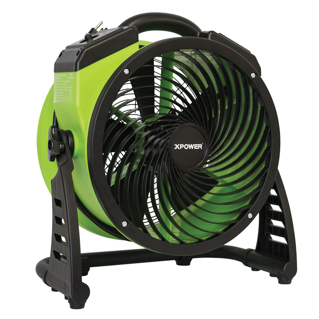 XPOWER FC-200 Multipurpose 13” Pro Air Circulator Utility Fan, 1300 CFM