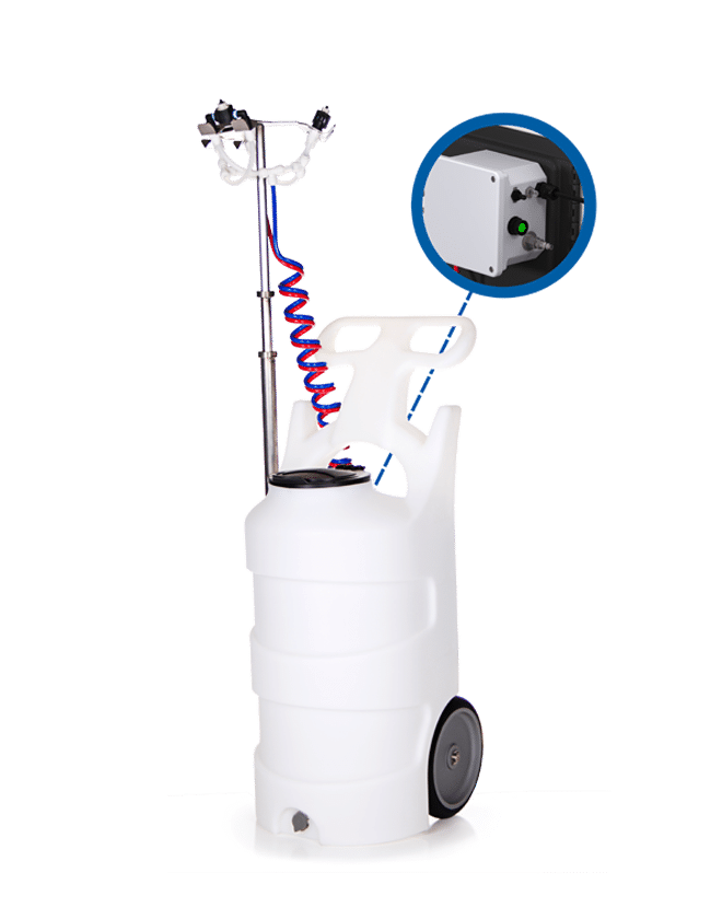 FOAMit 10 Gallon Fog Unit with 3 Nozzles and Timer FG-10N-3-TM