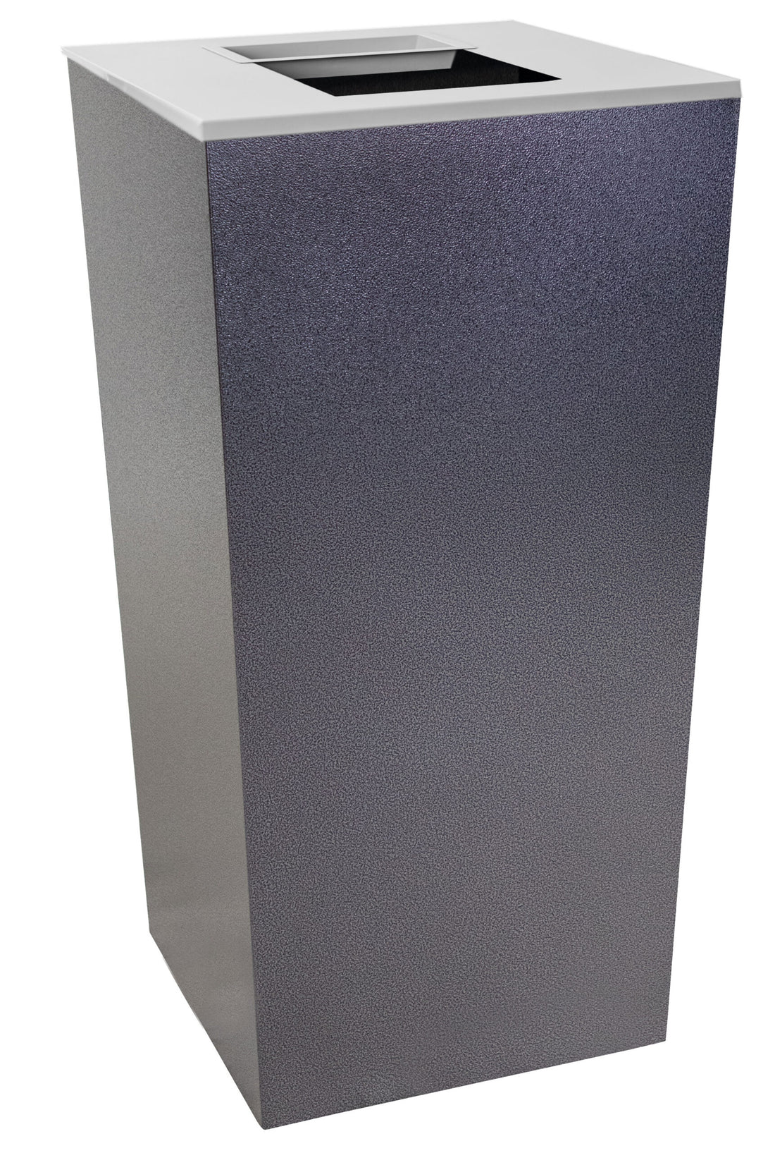 Ex-Cell Kaiser Metro Companion XL 34 Gal Indoor Trash Receptacle, Hammered Charoal RC-MTR-34 A/T HCCL