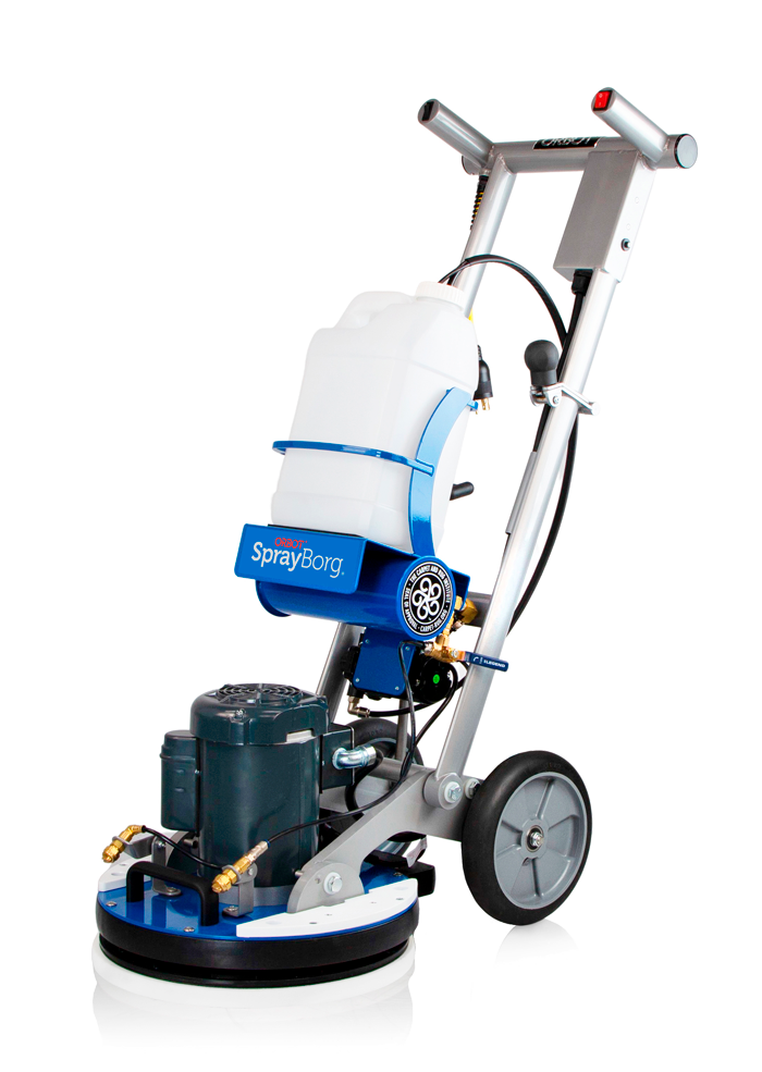 ORBOT SprayBorg 17 Orbital Spray Floor Machine — Soft & Hard Floor Package (SPRAYBORGTGCP)