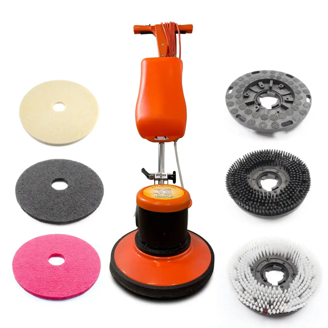 Sanitmax SM421AC 17in Professional Multi-Functional Floor Buffer Scrubber