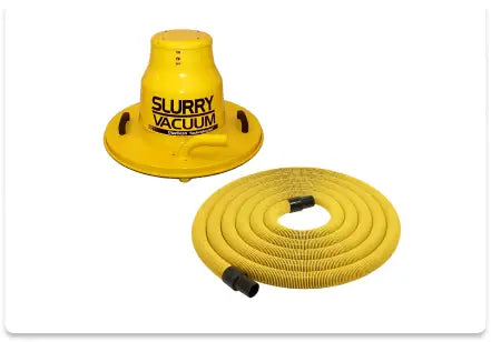 Dustless 30-Gal Slurry Vac Topper - 120v With Hose Included H0902