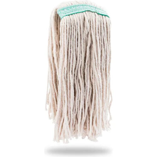 Cotton-Pro Cut-End Cotton Wet Mop Head — 20 oz., White