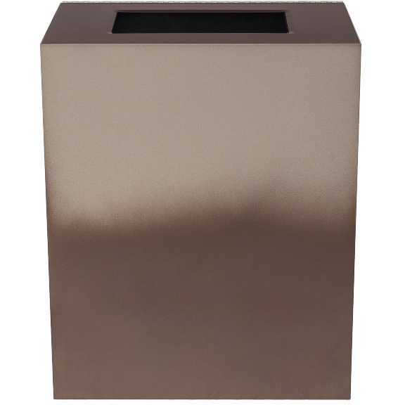 Ex-Cell Kaiser Gradience Collection 33 Gal Indoor Trash Receptacle, Espresso 2-tone RC-GRD1 ESPR