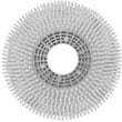 Viper Fang 15B 15" Disc Scrub Brush (Poly, Medium-Duty)