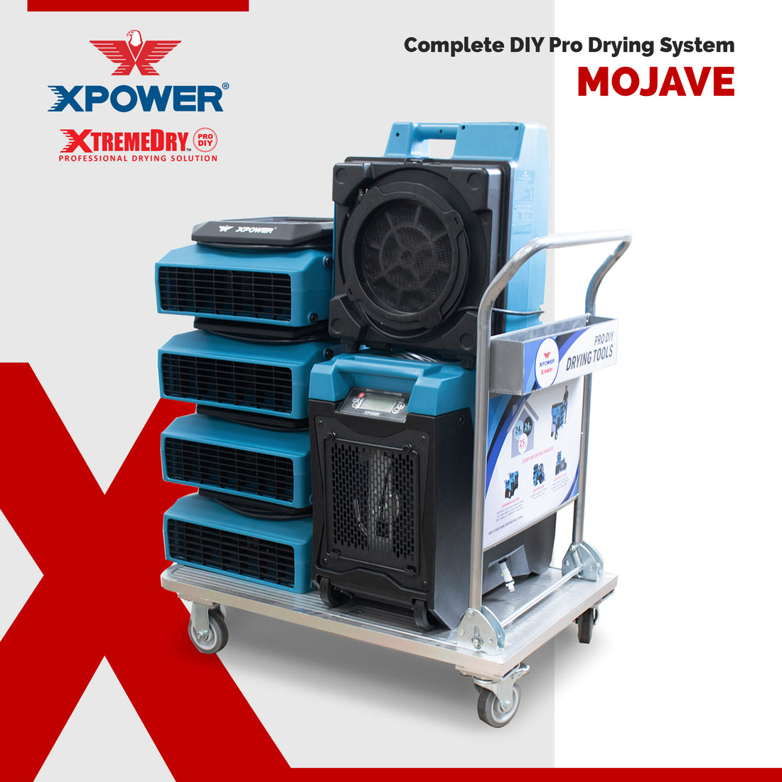 XPOWER XTREMEDRY® Mojave Complete DIY Pro-Drying System (XDP1)