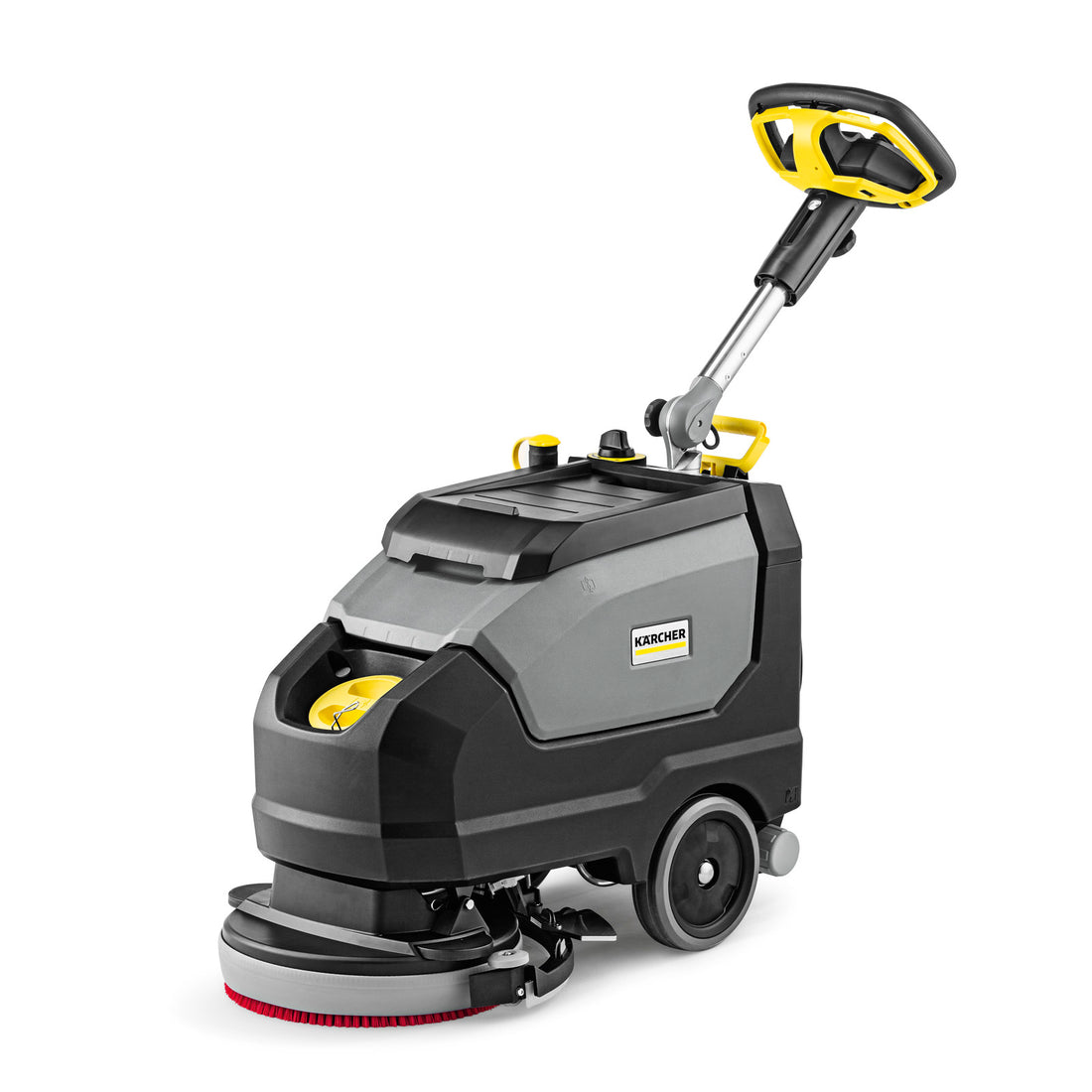 Windsor Kärcher Group BD 35/15 C Bp Classic Compact Walk-Behind Automatic Scrubber — 13.77" Disc, 4 gal Tanks, On-Board Charger (Model 98009170)