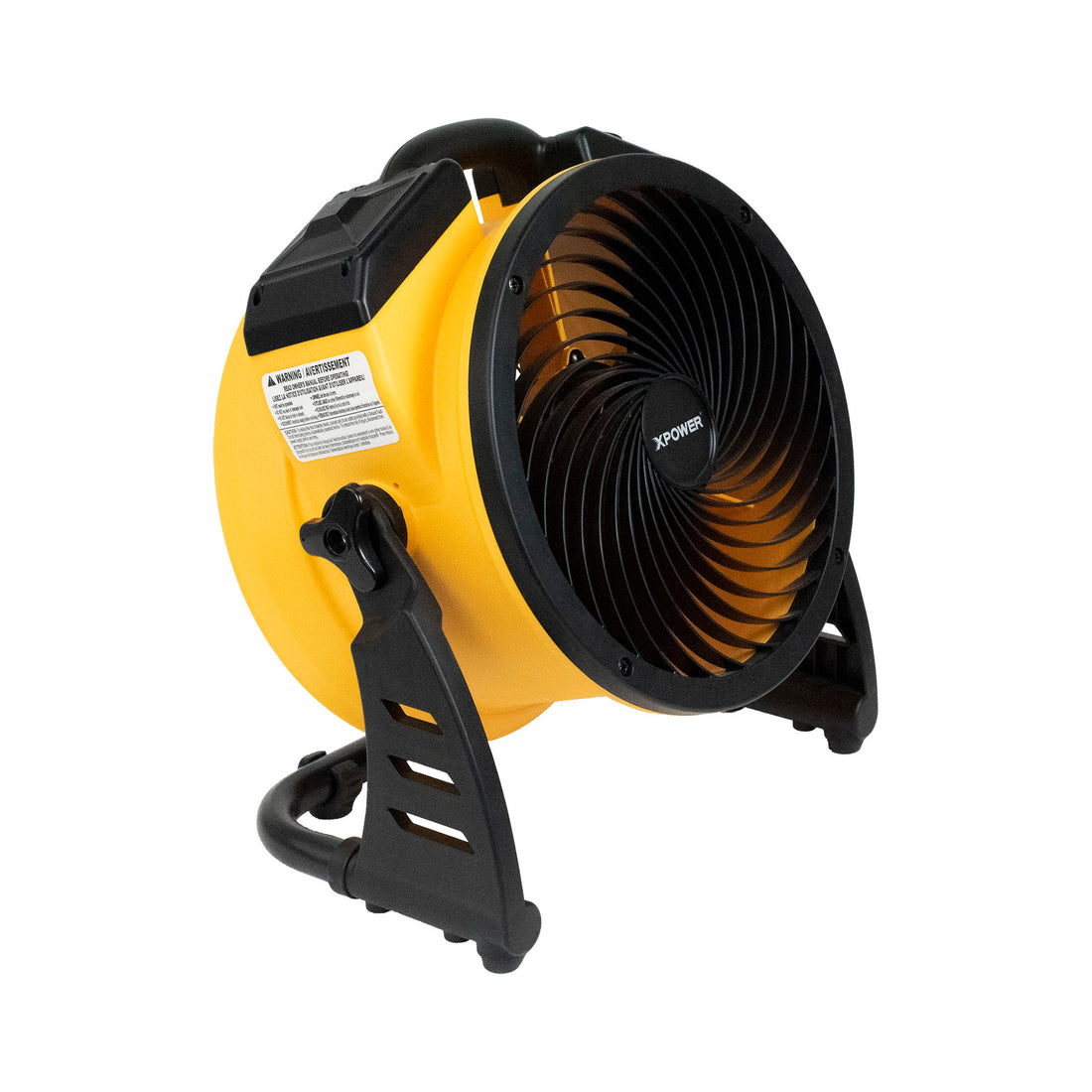 XPOWER FC-125B Rechargeable Cordless Air Circulator, 900 CFM