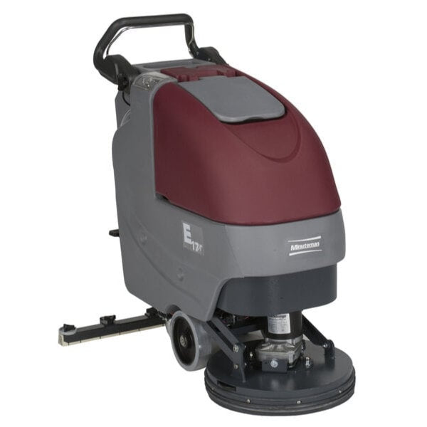 Minuteman E17 17" Cord Electric Walk-Behind Auto Scrubber with Pad Driver (E17115BD, E Series)