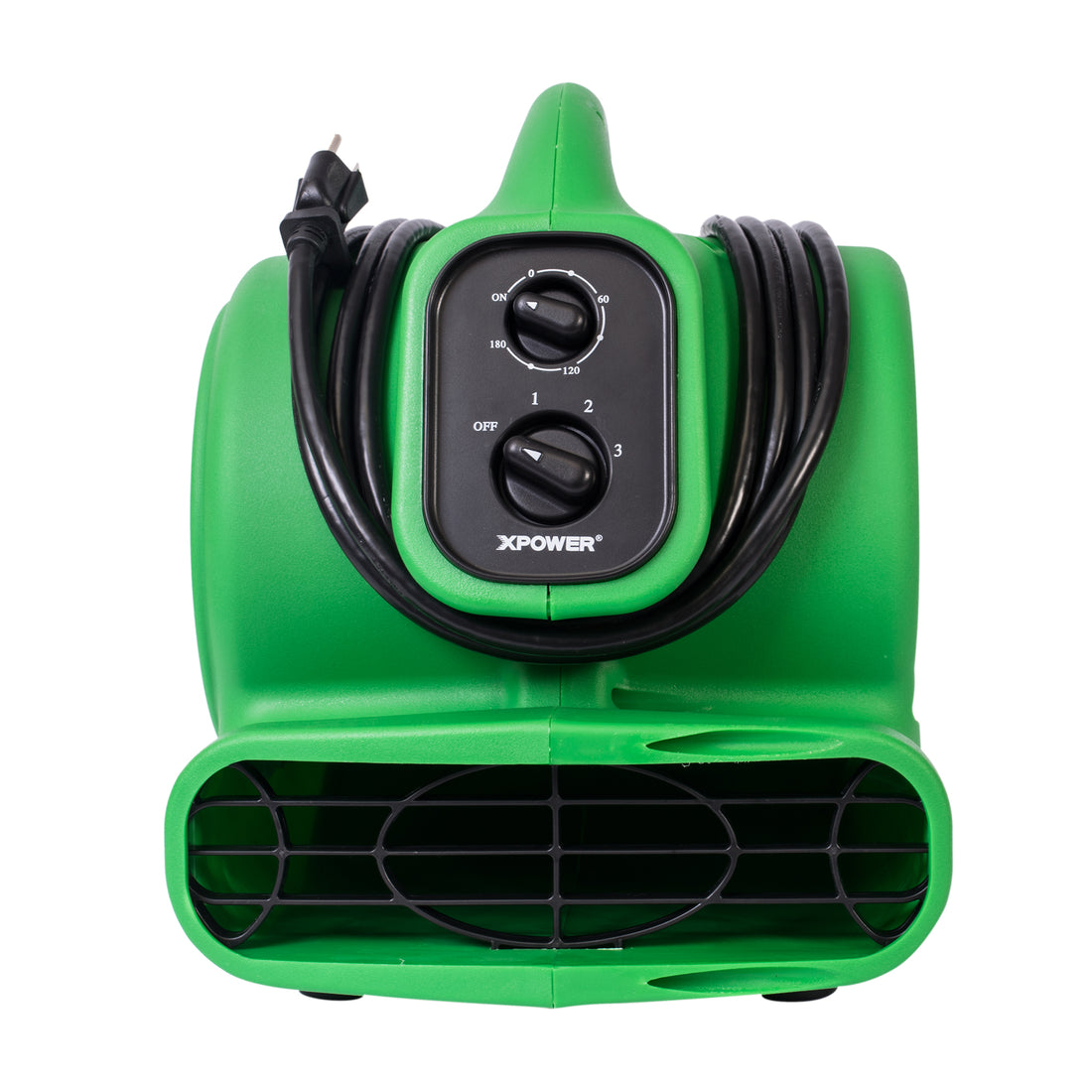 XPOWER P-230AT 1/4 HP Mini Air Mover, 925 CFM, Green (P-230AT-Green)
