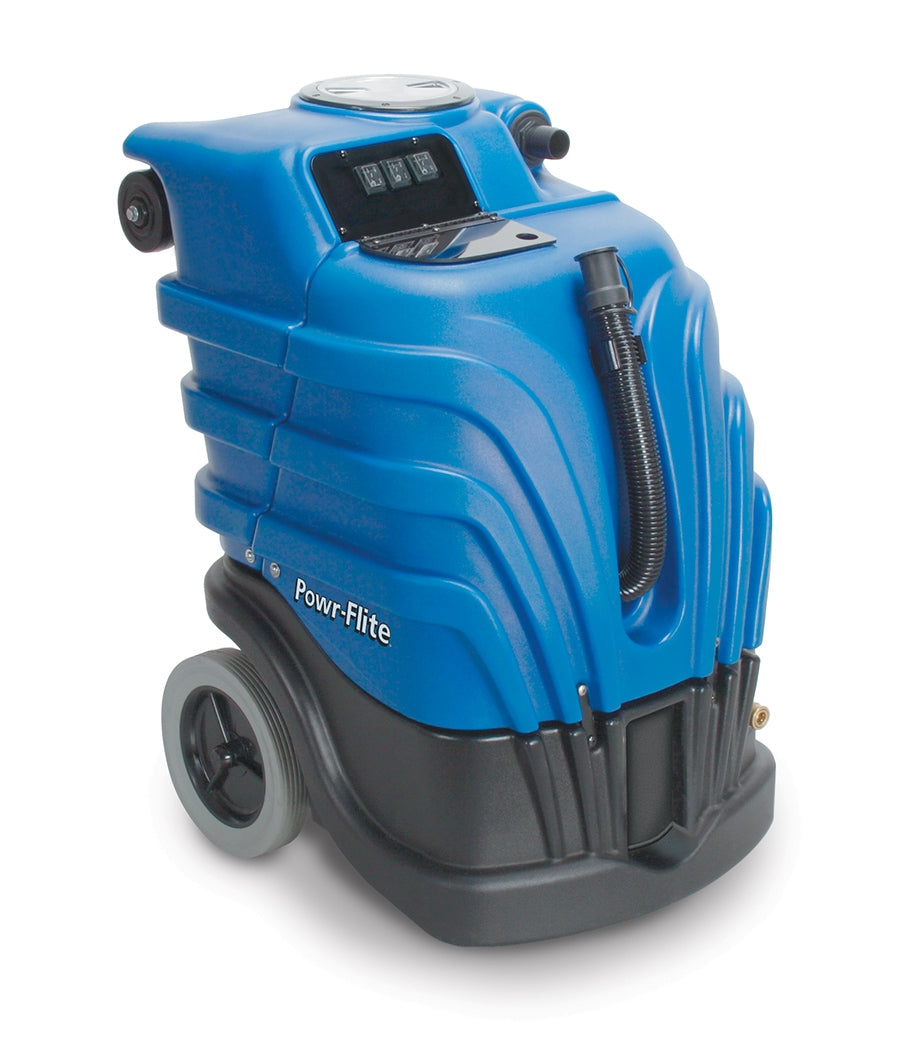 Powr-Flite PFX1080 Carpet Extractor — 10 gal, 100 PSI, Non-Heated, Dual 2-Stage Vac (Box & Wand)