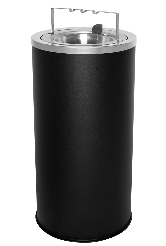 Ex-Cell Kaiser Pioneer Cigarette Receptacle, Black Texture 160F-BG BLX
