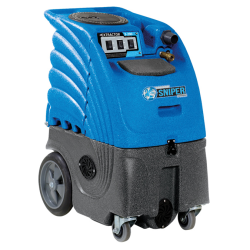 Sandia Sniper 80-2500-H 12-Gallon Heated Carpet Extractor — 500 psi Adjustable, Dual 2-Stage Vac, 2000 W In-Line Heater