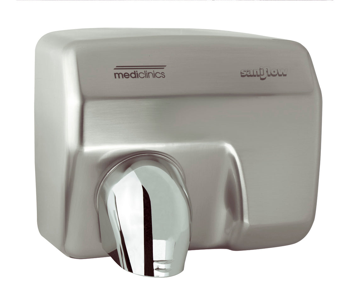 Saniflow Saniflow Automatic Hand Dryer Steel Satin E88ACS-UL