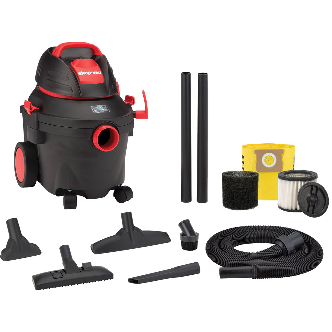 Shop Vac SVX2 Shop Vacuum, Wet-Dry, 5.5 HP, 4 US Gal. (15.1 Litres)