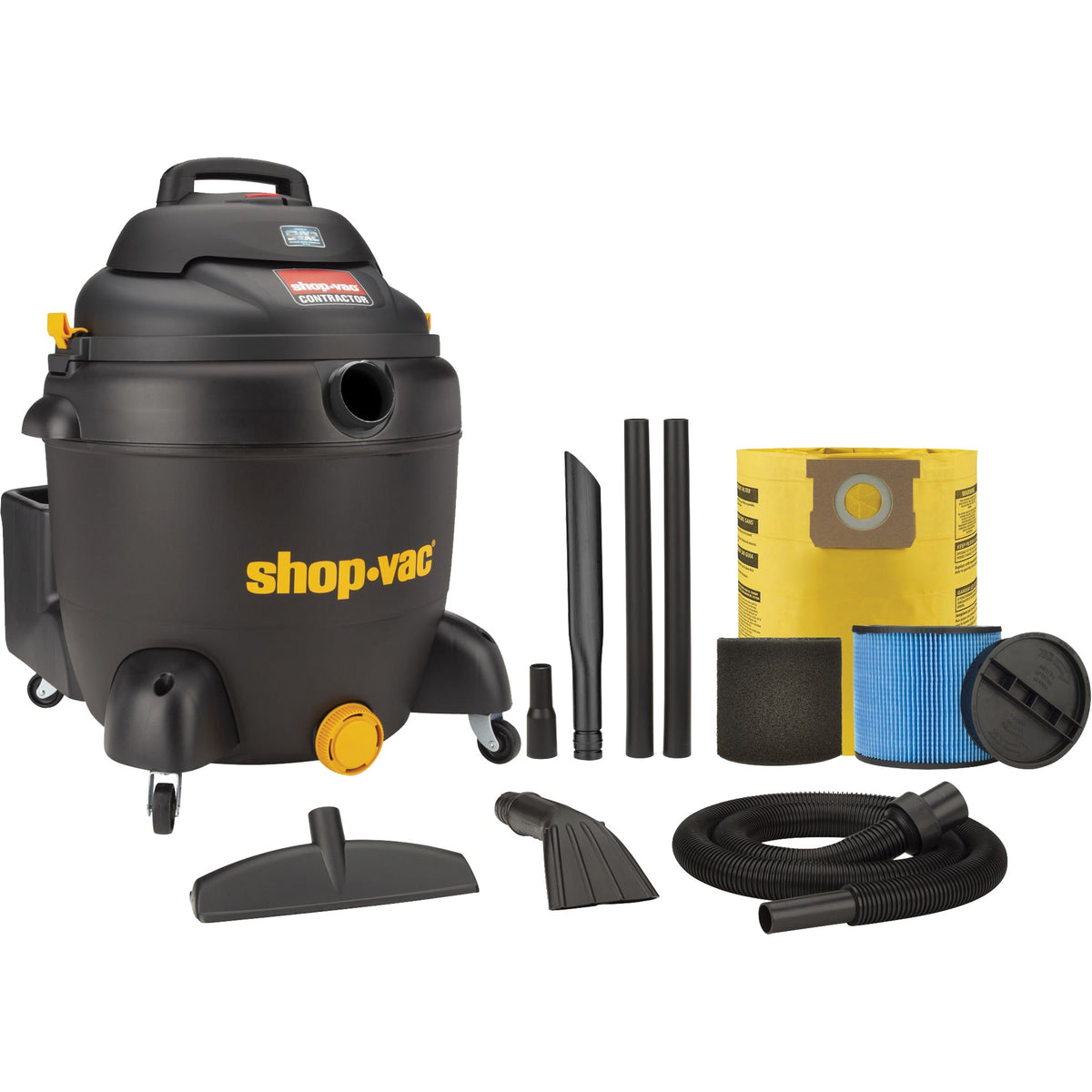 Shop Vac SVX2 Shop Vacuum, Wet-Dry, 6.5 HP, 18 US Gal. (68.1 Litres)