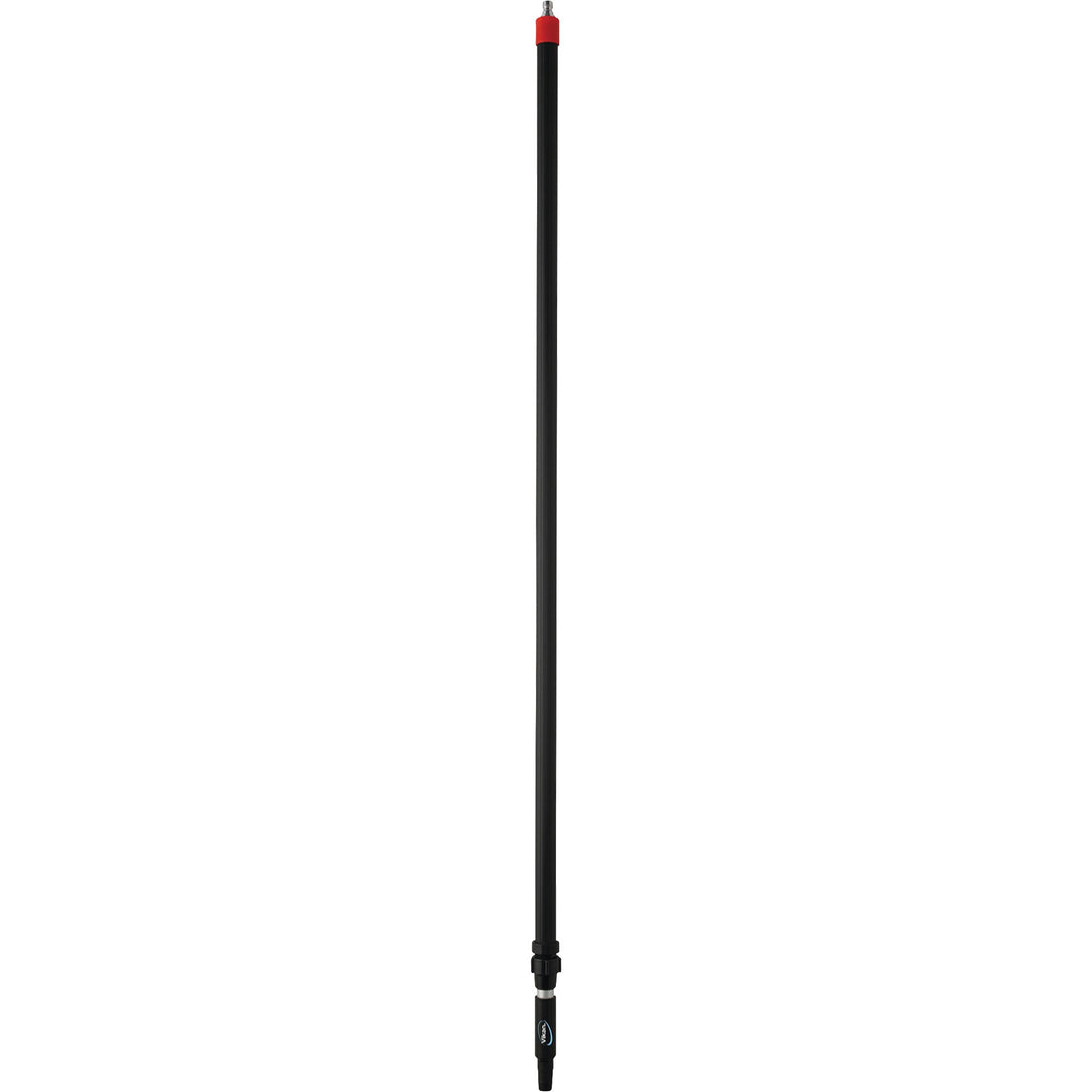 Vikan Transport Line Water-Fed Handle, Broom, Black, Telescopic, 63" - 109" L