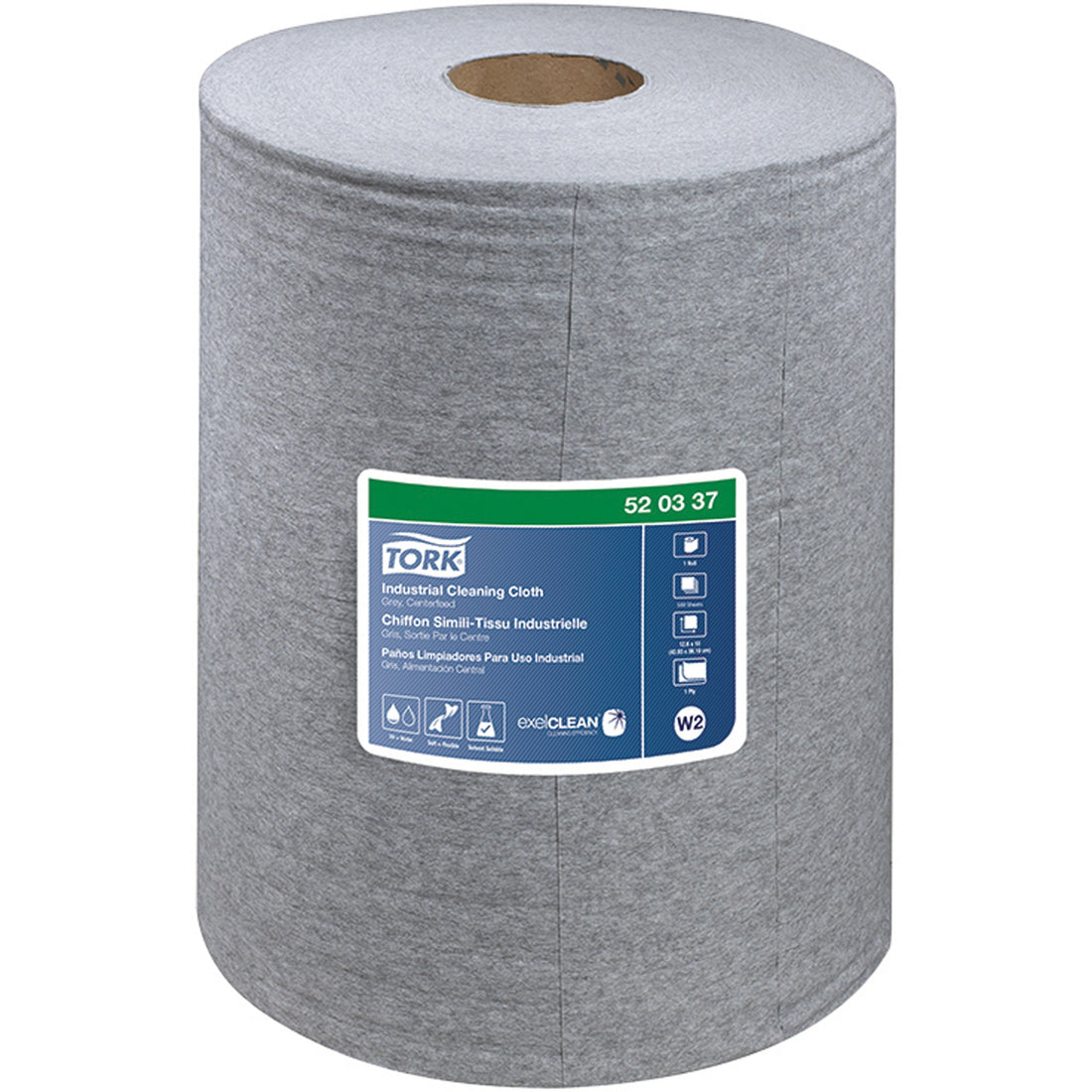 Tork Premium 520 Centrefeed Wipers, Specialty, 10" L x 12-3/5" W