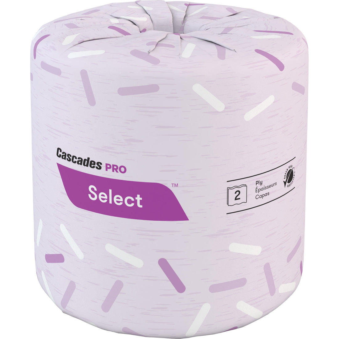 Cascades Pro Select® Toilet Paper, 2 Ply, 500 Sheets/Roll, White