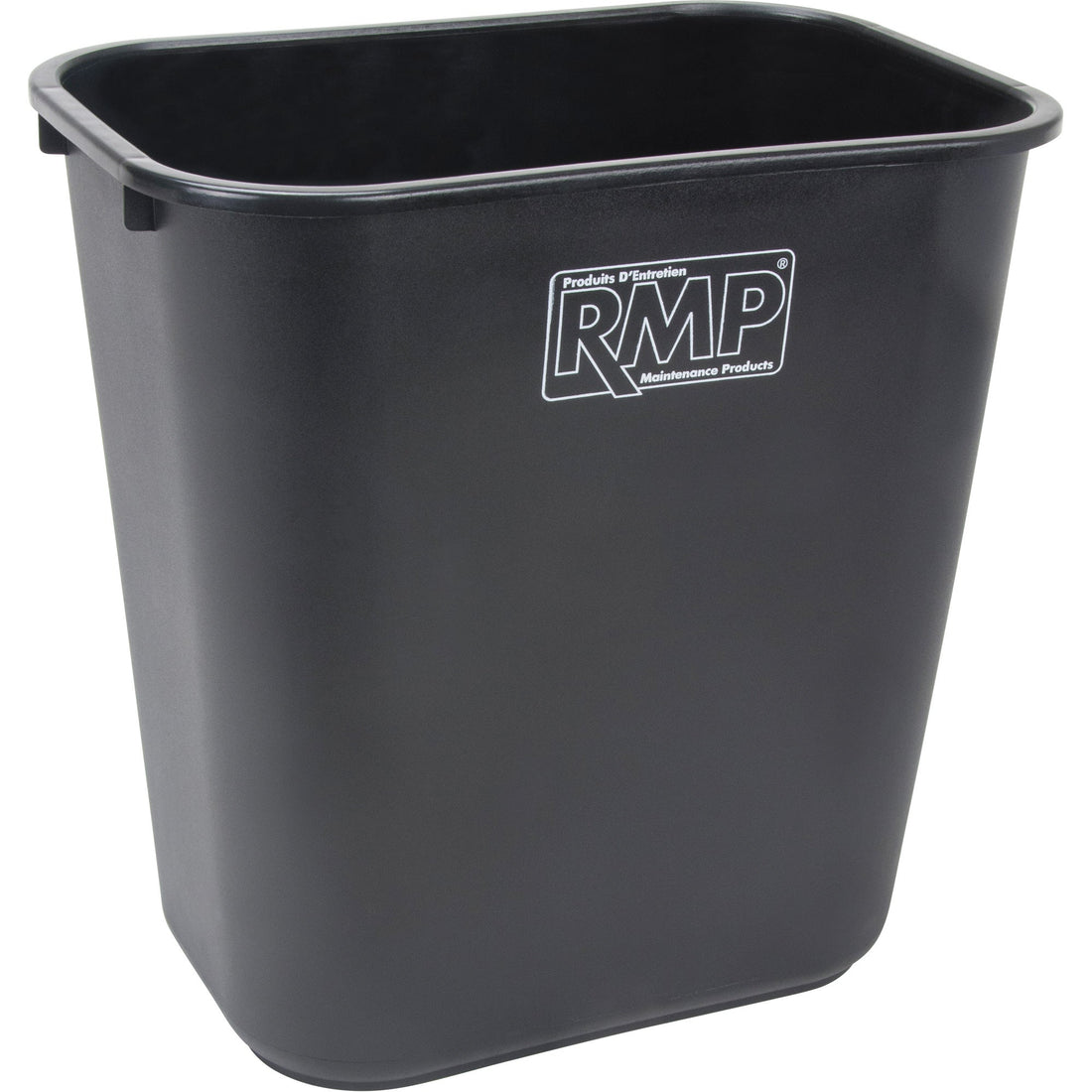 RMP Maintenance Deskside Wastebasket, 28 Quarts, Polyethylene