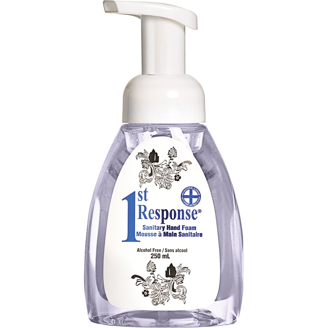 Grime Eater 1st Response® Sanitary Hand Foam, Liquid, 250 ml, Pump Bottle, Unscented