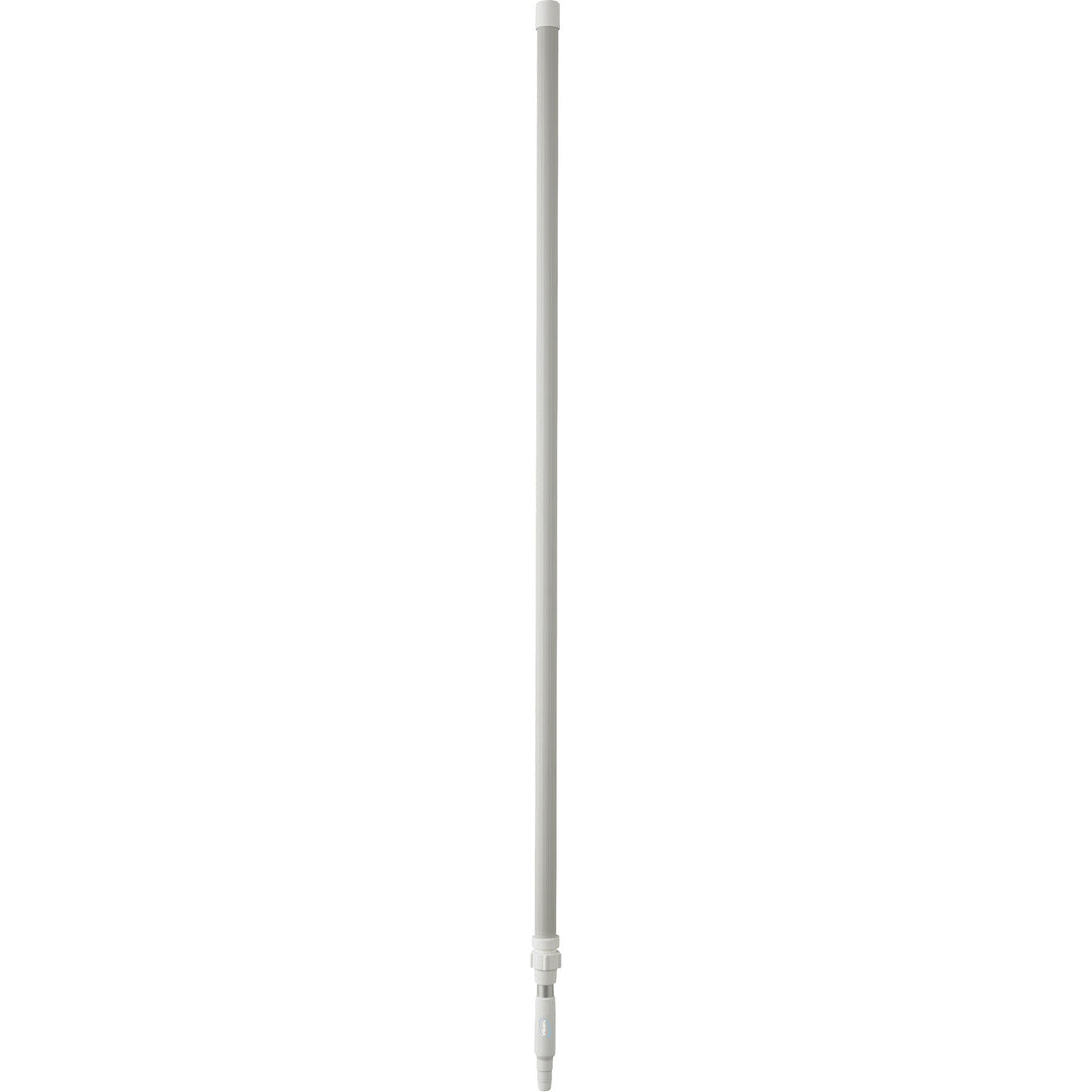Vikan Handle, Broom/Scraper/Squeegee, White, Telescopic, 62" - 113" L