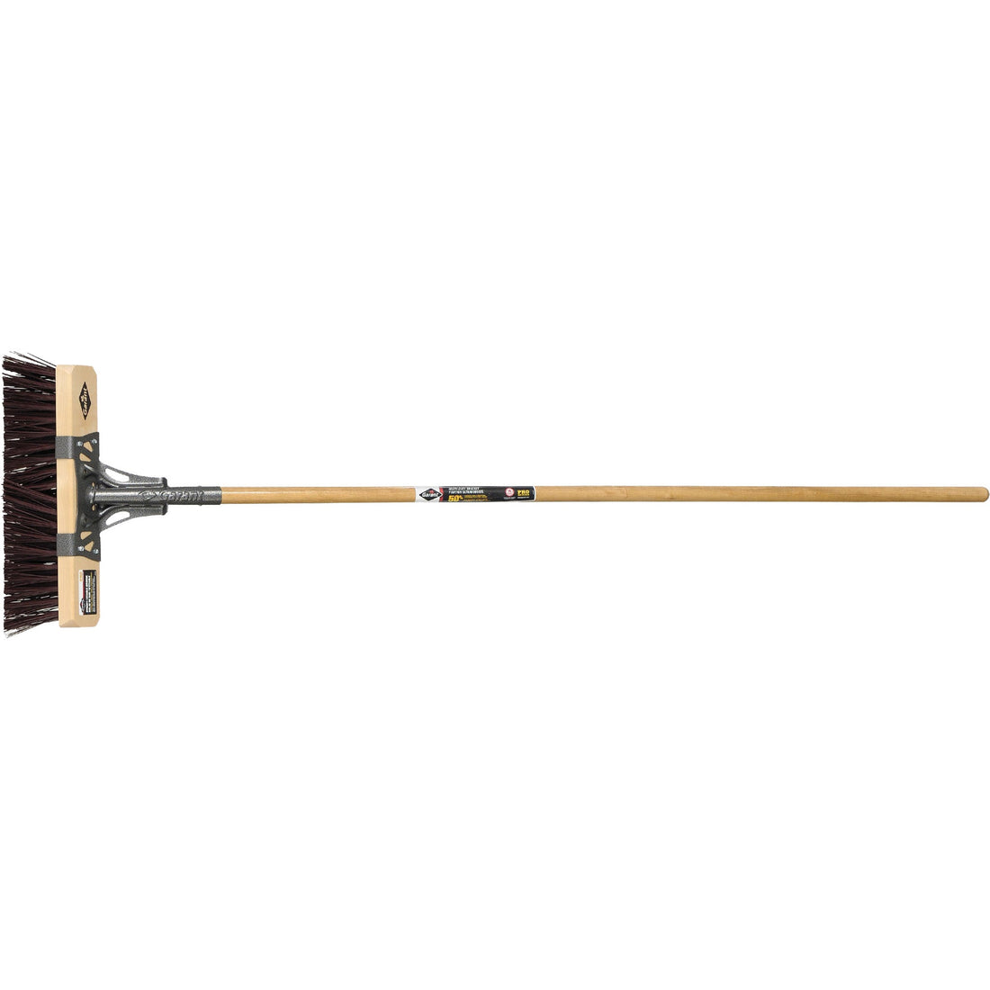 Garant Street Broom, 18", X-Coarse, Synthetic Bristles