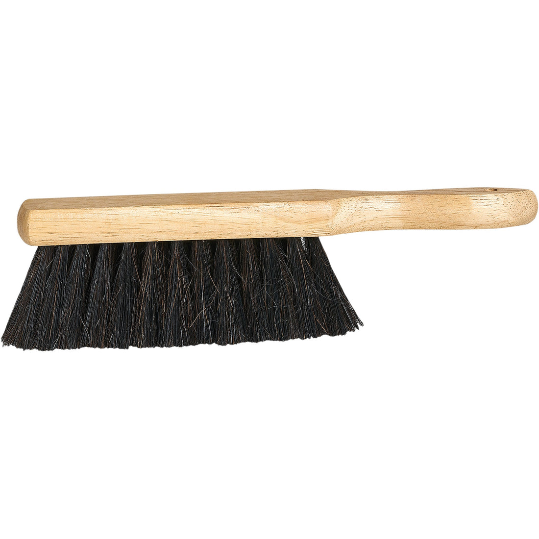 M2 Professional Wood Block Cleaning Brush, 12-3/4" L, Horse Hair Bristles, Black