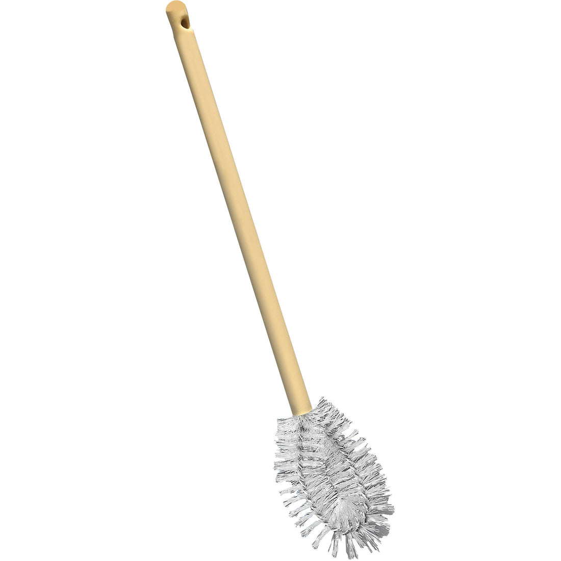 M2 Professional HD Toilet Brush with Wire Centre, 20" L, Polypropylene Bristles, Yellow
