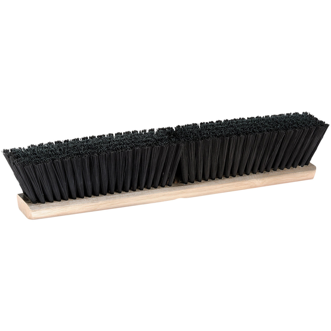M2 Professional Push Broom Head, Medium, Polypropylene Bristles