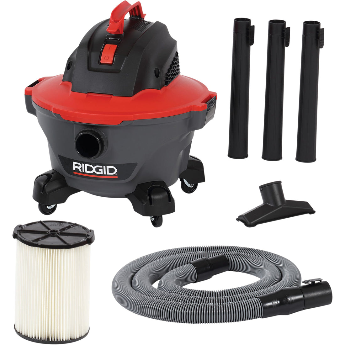 Ridgid RT0600 NXT Wet/Dry Vac, Wet-Dry, 4.25 HP, 6 US Gal. (22.7 Litres)