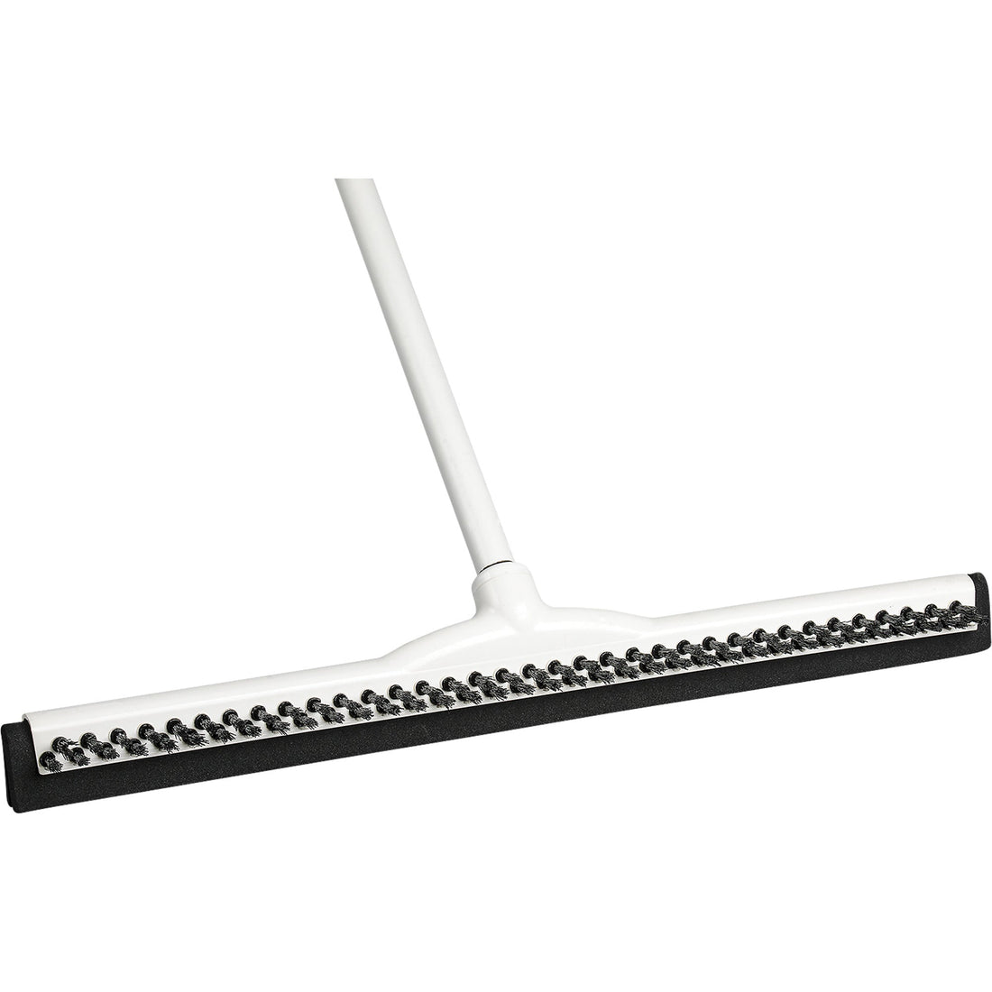 M2 Professional ” Moss Rubber Push-N-Scrub Floor Squeegee, 18", Straight Blade