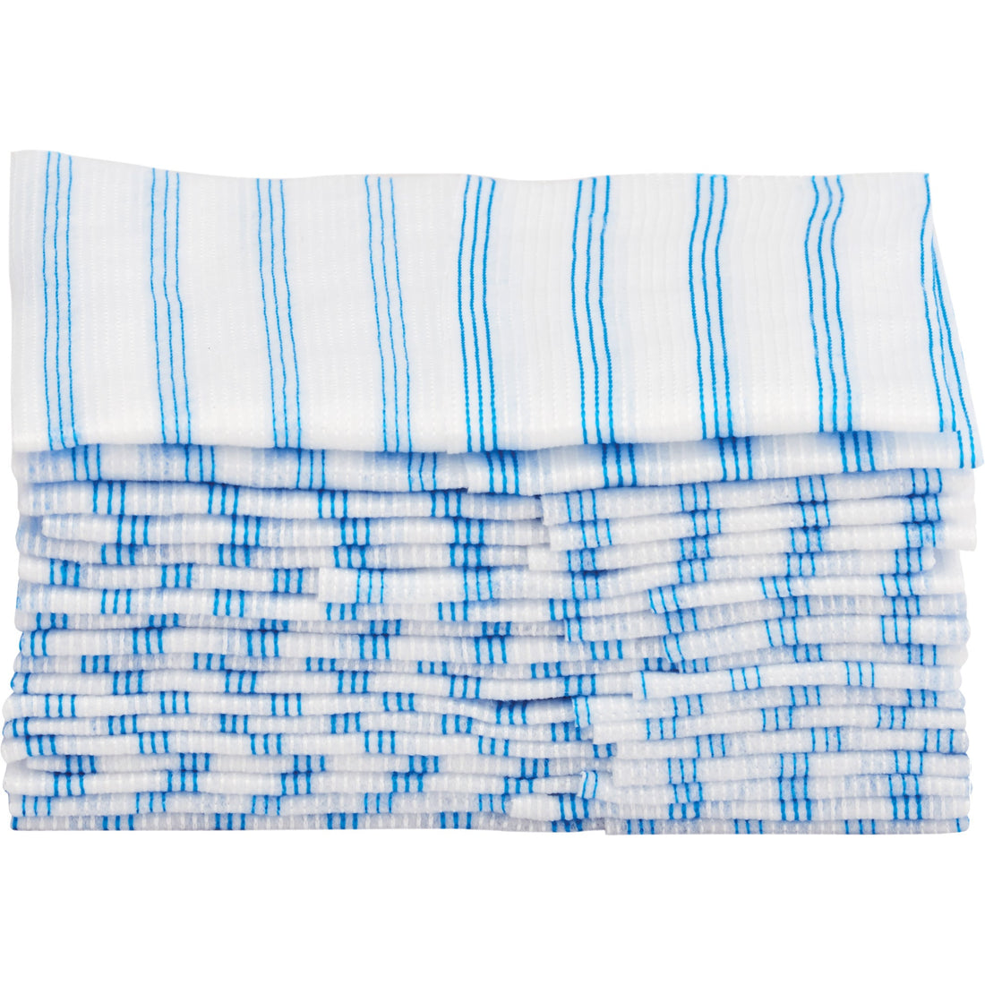 Hygen Disposable Single-Use Cloths, Microfibre, Blue/White