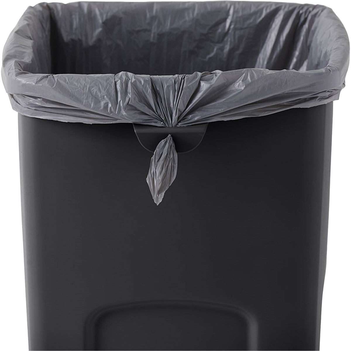 Rubbermaid Untouchable Square Container, Plastic, 23 US gal.