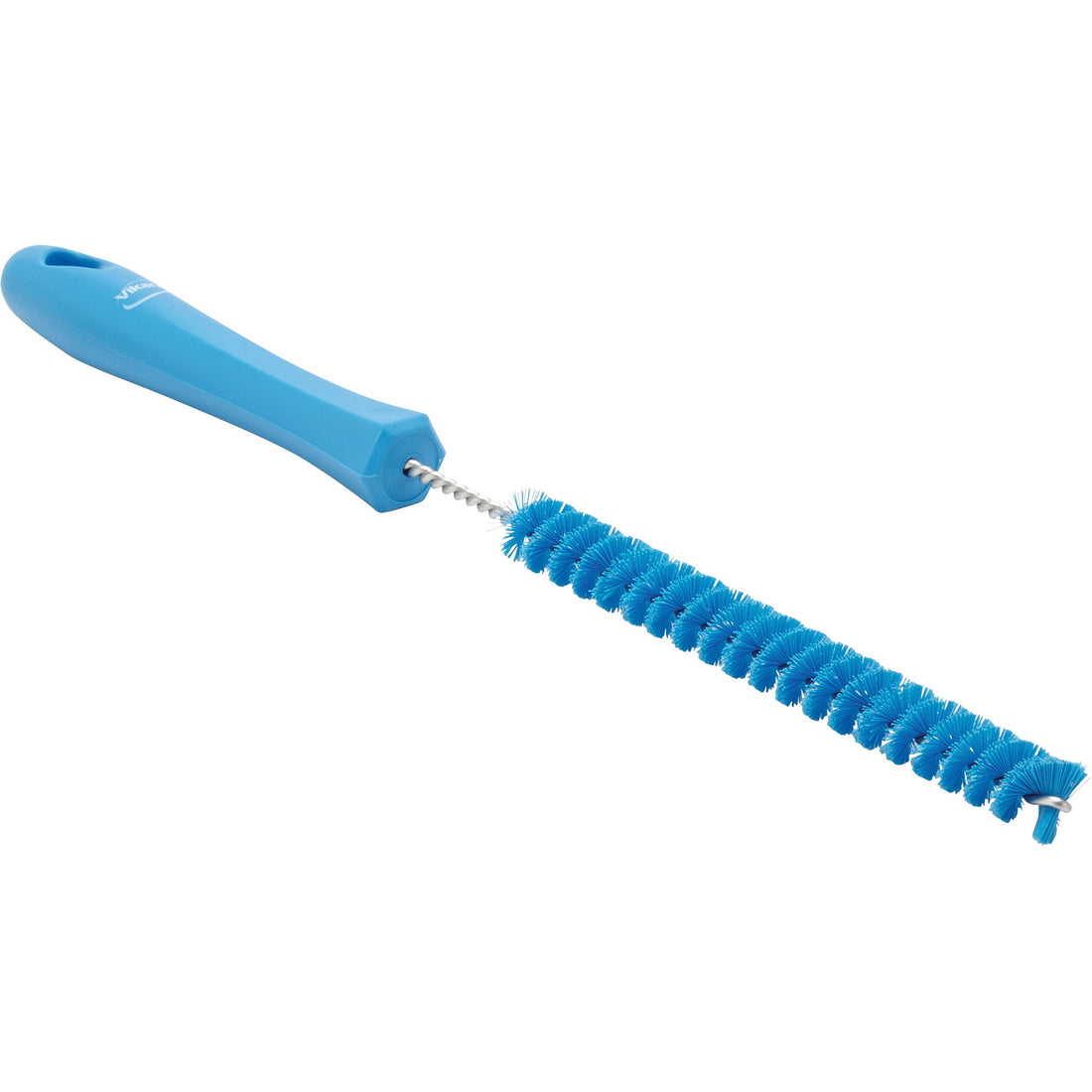 Vikan 0.6" Drain Cleaning Brush, Stiff Bristles, 12-1/5" Long
