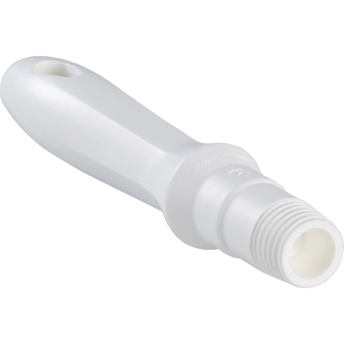 Vikan Mini Handle, Brush/Pad Holder/Scraper/Squeegee, White, Standard, 6-1/4" L