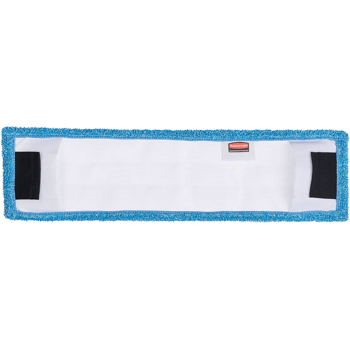 Rubbermaid Adaptable Flat Mop Pad, Finishing, Microfibre, 5-1/2" x 19-1/2"