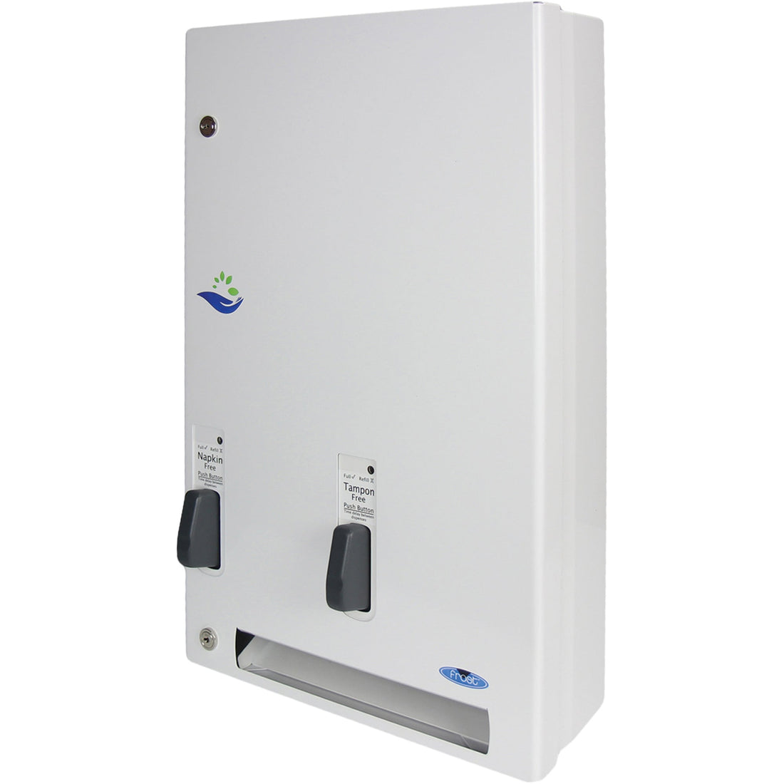 Frost Push Button Free Feminine Product Dispenser