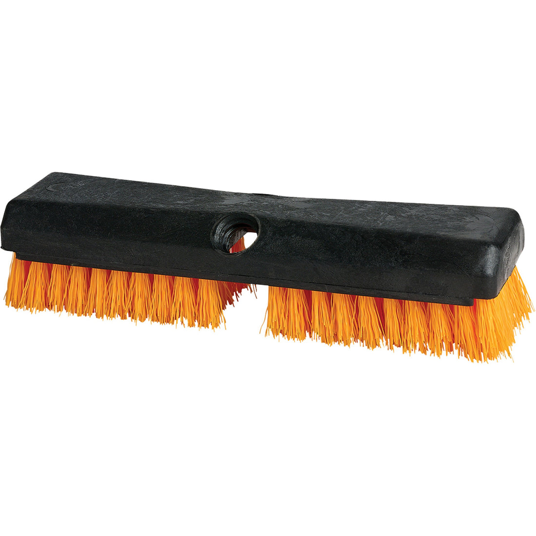 M2 Professional Cleaning Brush, 10" L, Polypropylene Bristles, Black/Red