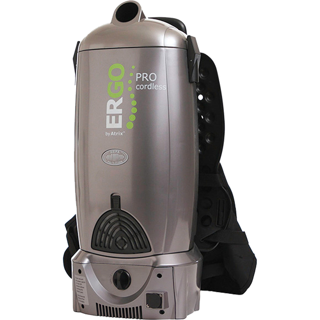 Atrix Ergo Pro Cordless Backpack Vacuum, 2 US Gal. (7.57 Litres)