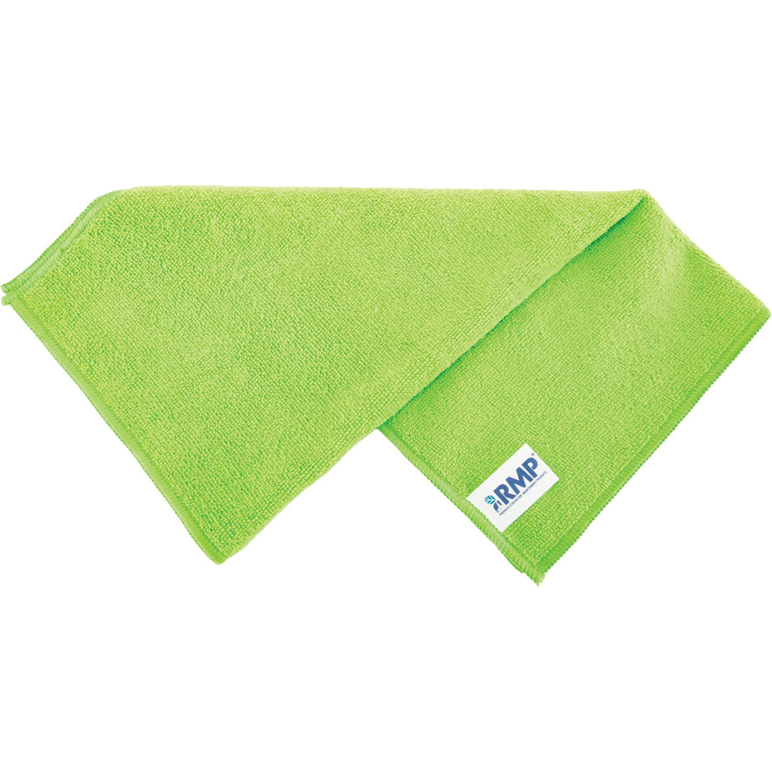 RMP Maintenance Dusting & Cleaning Cloth, Microfibre, Green