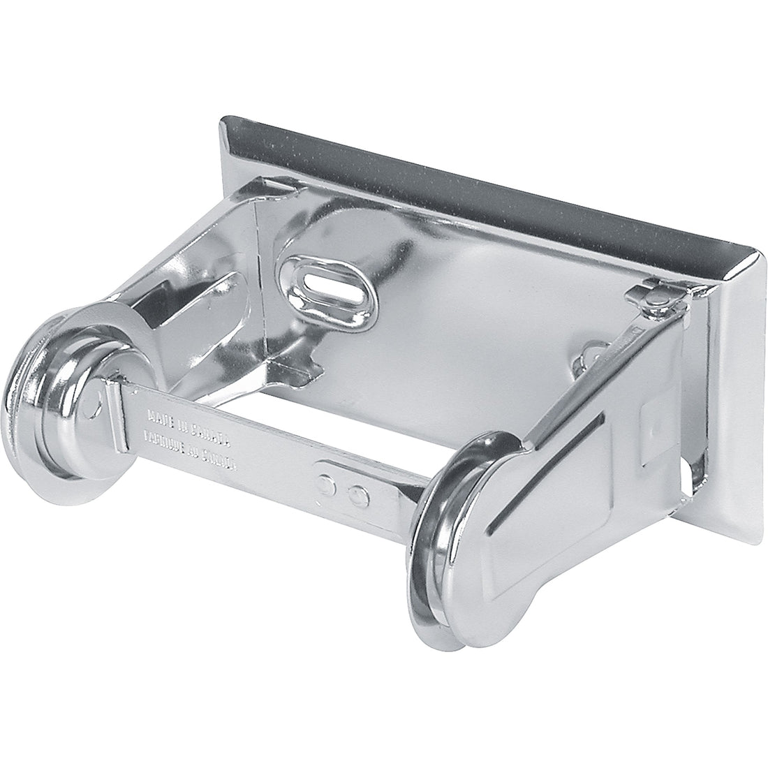 Frost Toilet Paper Dispenser, Single Roll Capacity