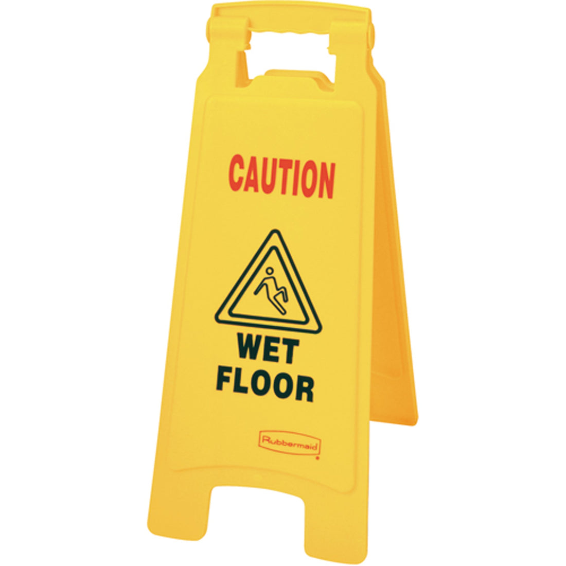 Rubbermaid "Wet Floor" Safety Signs, English with Pictogram