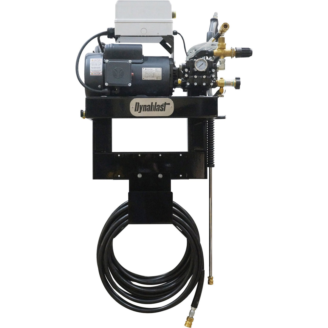 Dynablast Equipment Wall Mounted Cold Water Pressure Washer with Time Delay Shutdown, Electric, 1000 psi, 3 GPM
